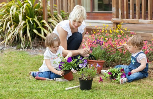 PCI-compliant Landscaping Pinner secure payment system for customer protection